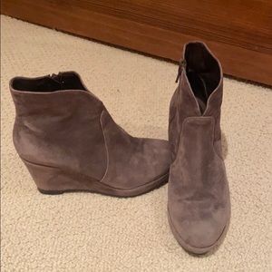 Heeled Suede Booties